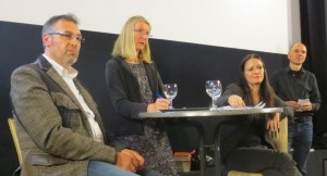 Herr Herlitschke, Frau Buchholz (BISS), RA Frau Heß, Herr Dr. Huk (BISS)