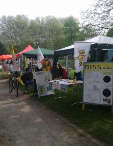 BISS stand am 1. Mai