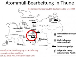 Bericht der Bundesrepublik Deutschland zum verantwortungsvollen Umgang mit Atommüll