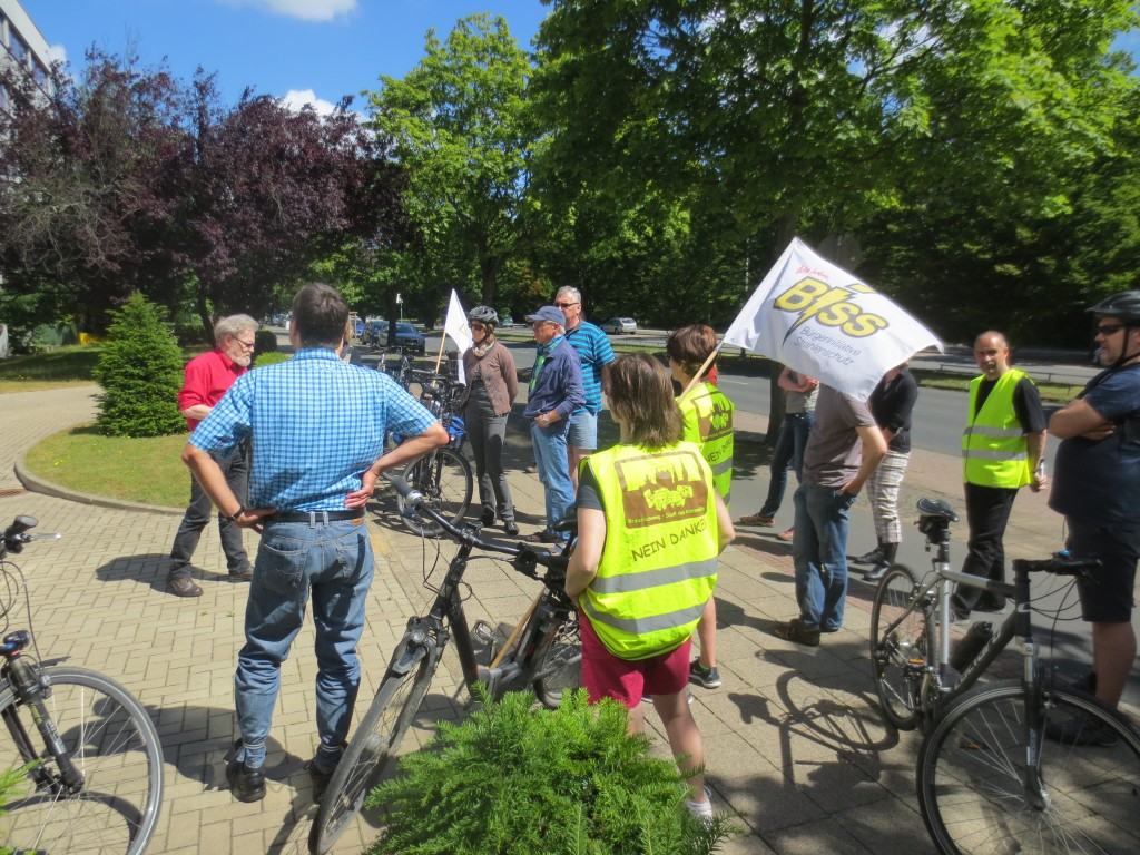 BISS Radtour zu den Stätten Braunschweiger radiaoktiver Geschichte und Gegenwart