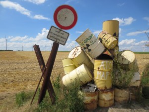 Atommüll wie in der ASSE gestapelt