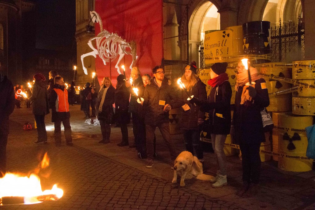 Braunschweig erhebt sich gegen Atommüll