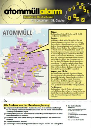 BISS - Atommüll-Alarm-Aktion