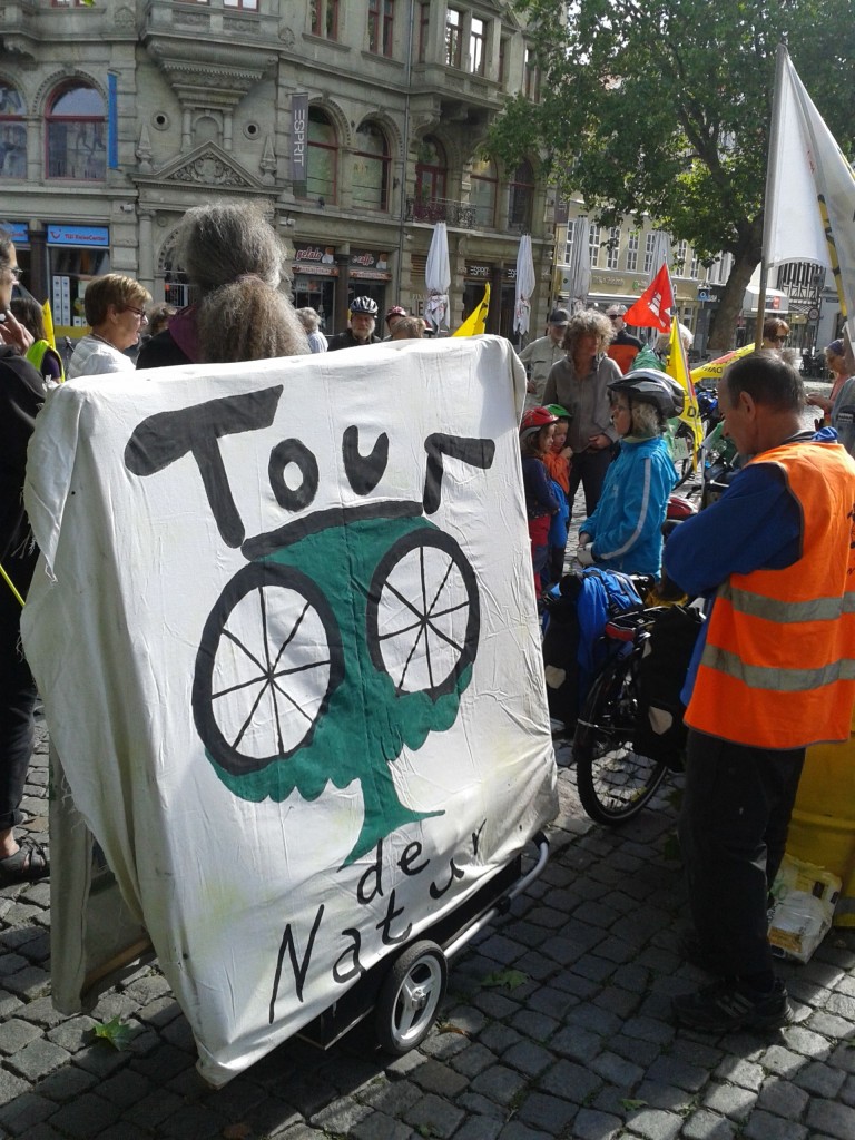 Start der Tour de Natur in Braunschweig